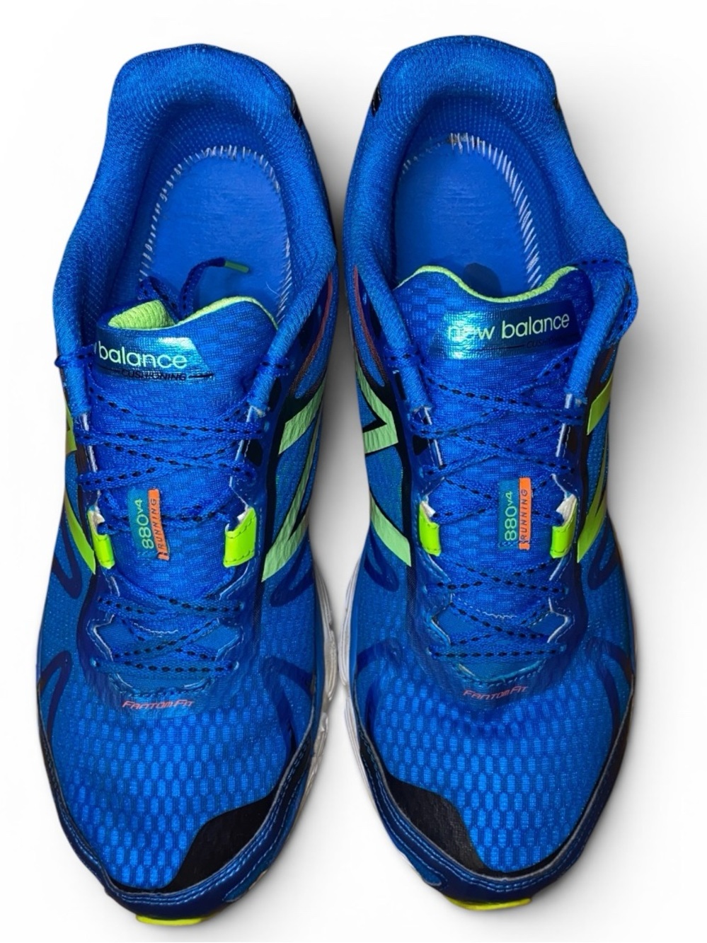 NEW BALANCE 880 V4 Men’s High Mileage Running Shoes Blue Green ORG Size 11-1/2 - Picture 7 of 10